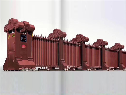抗風電動門
