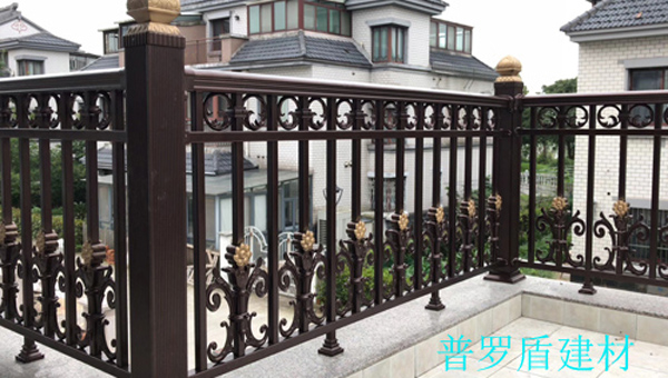 無錫別墅鋁藝護欄安裝實例